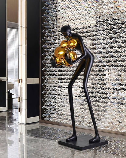 Sentinel Sculpture Uplight Lamp Floor Lamp