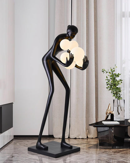 Sentinel Sculpture Uplight Lamp Floor Lamp