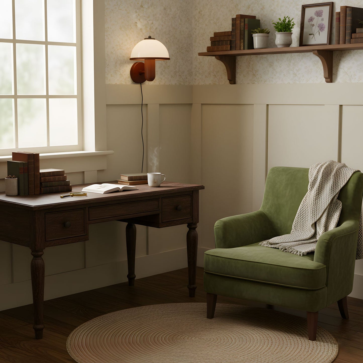 Seren Mushroom Wall Lamp