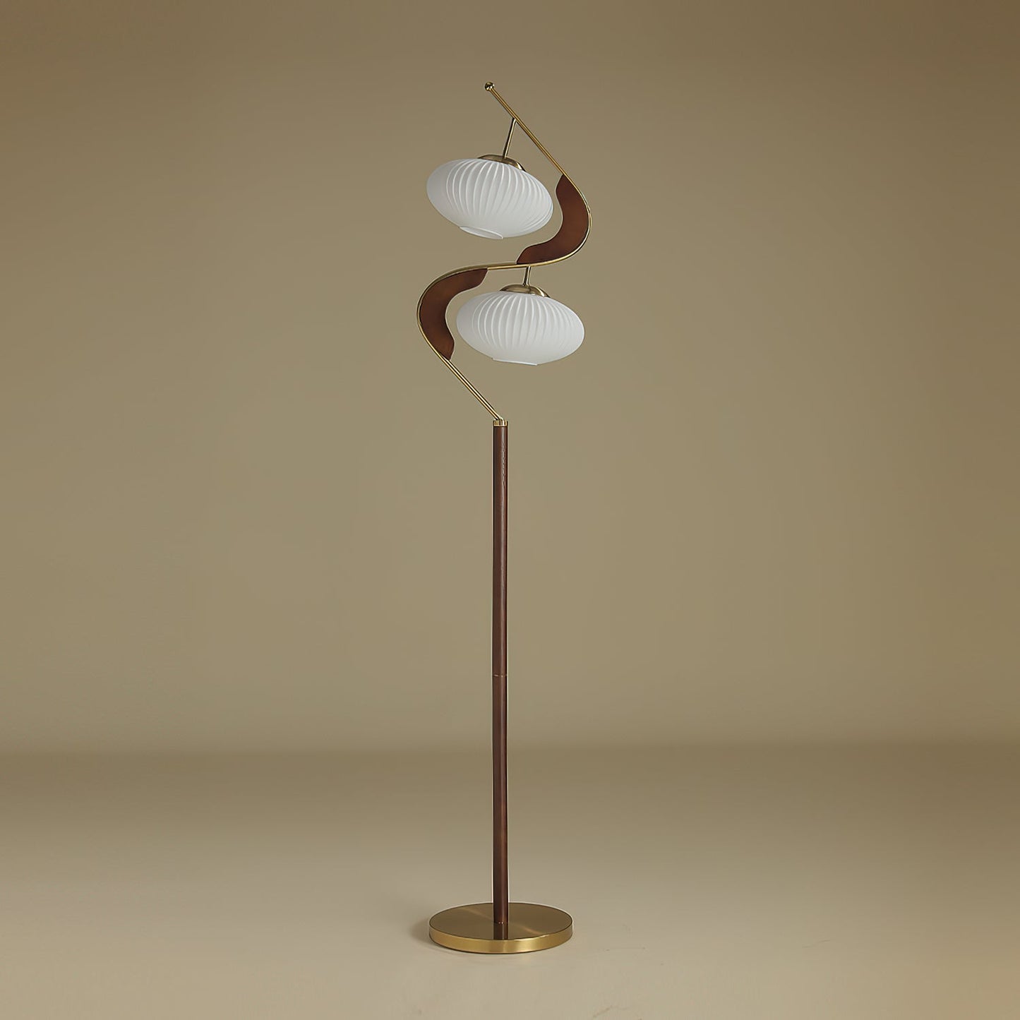 Serenita Double Shade Floor Lamp