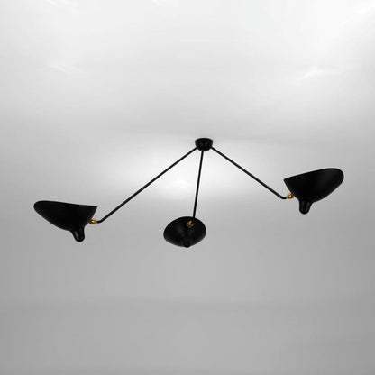 Serge Mouille Flush mount light Ceiling Lamp B