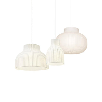 Serica Trio Silk Collection Houselight Pendant Lamp