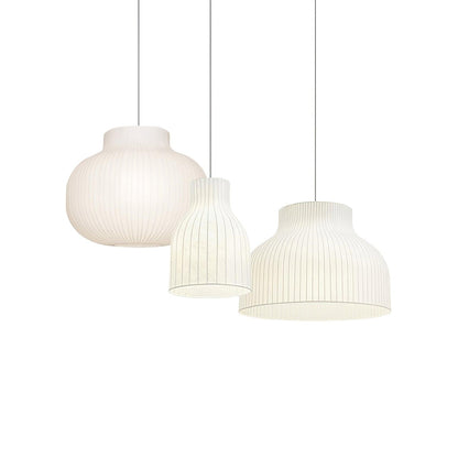 Serica Trio Silk Collection Houselight Pendant Lamp