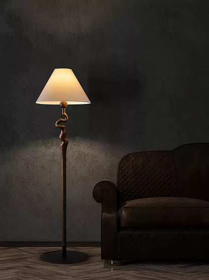 Serpentine Twist Accent Lamp Floor Lamp