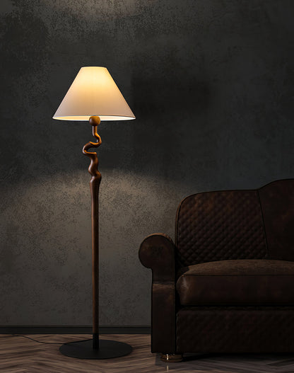 Serpentine Twist Accent Lamp Floor Lamp