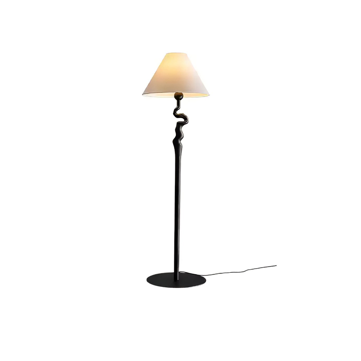 Serpentine Twist Accent Lamp Floor Lamp