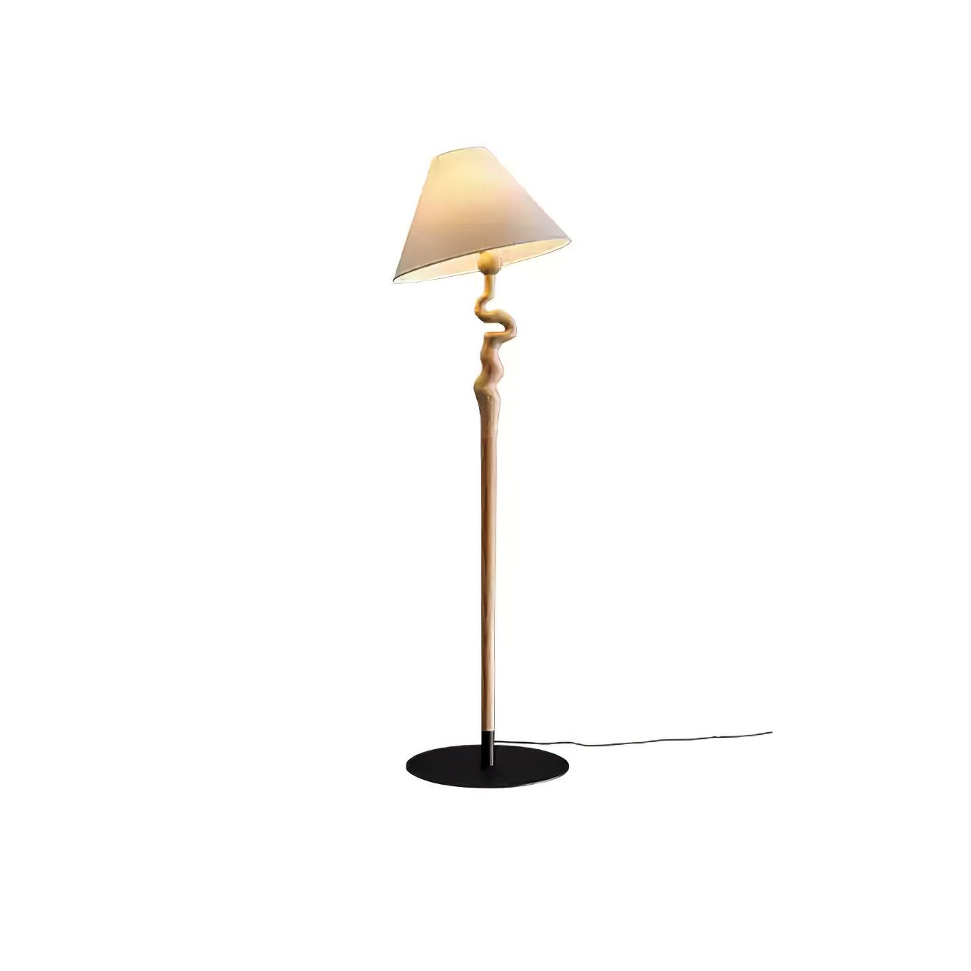 Serpentine Twist Accent Lamp Floor Lamp