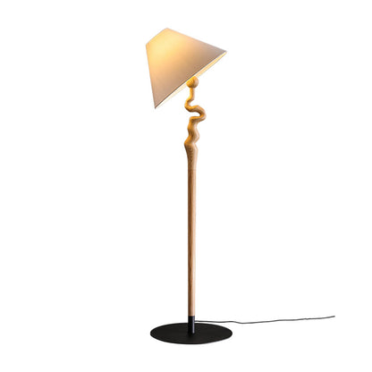 Serpentine Twist Accent Lamp Floor Lamp