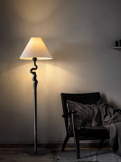 Serpentine Twist Accent Lamp Floor Lamp