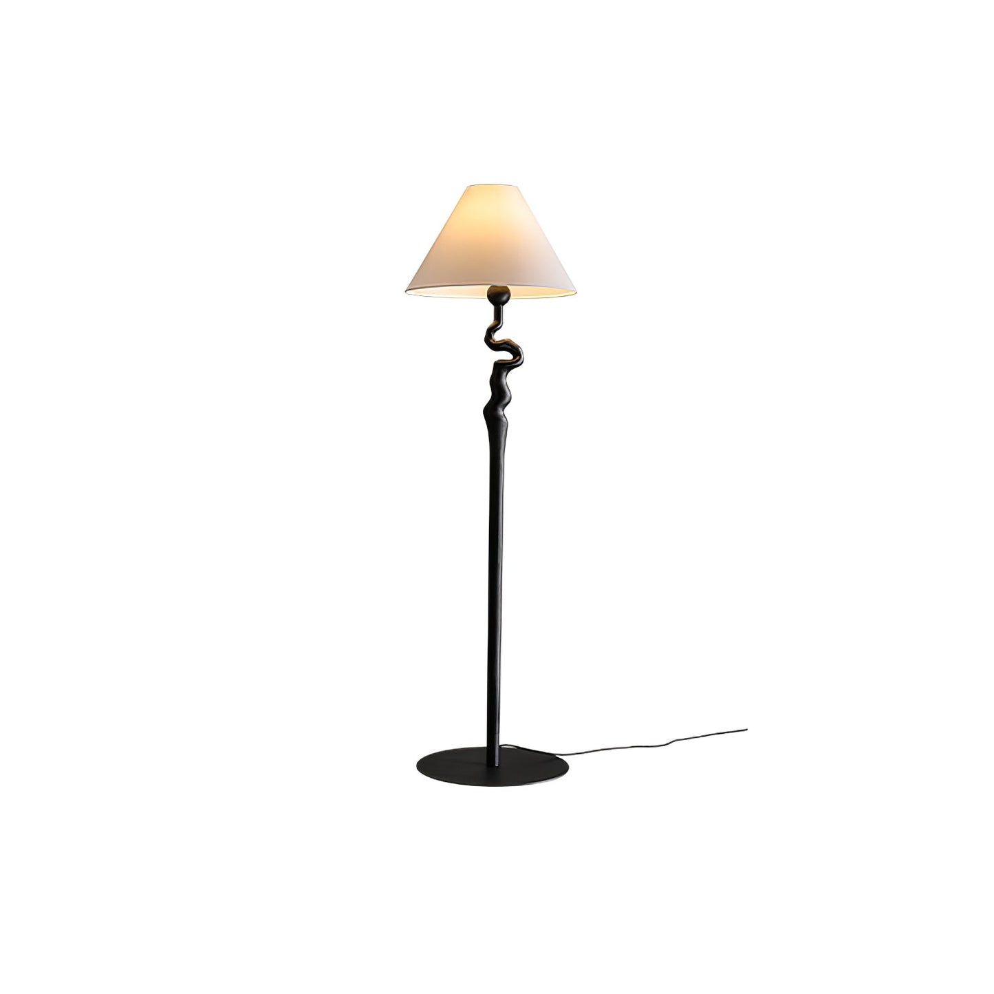 Serpentine Twist Accent Lamp Floor Lamp