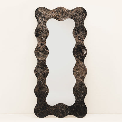 Serpentine Vert Mirror Frame