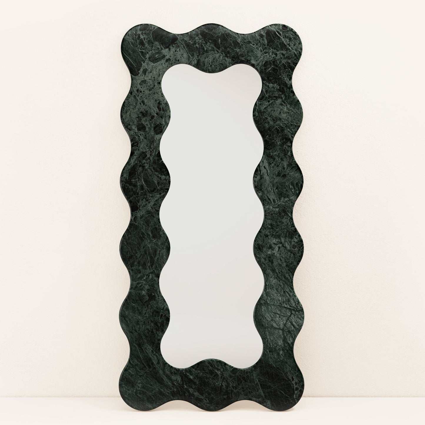 Serpentine Vert Mirror Frame