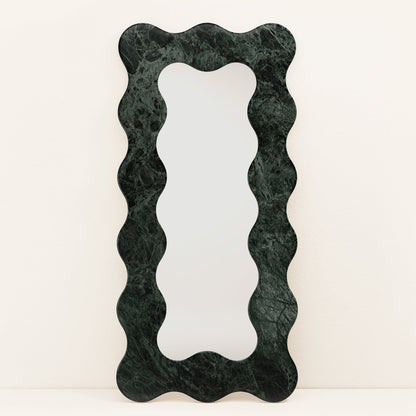 Serpentine Vert Mirror Frame