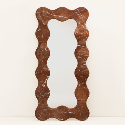 Serpentine Vert Mirror Frame