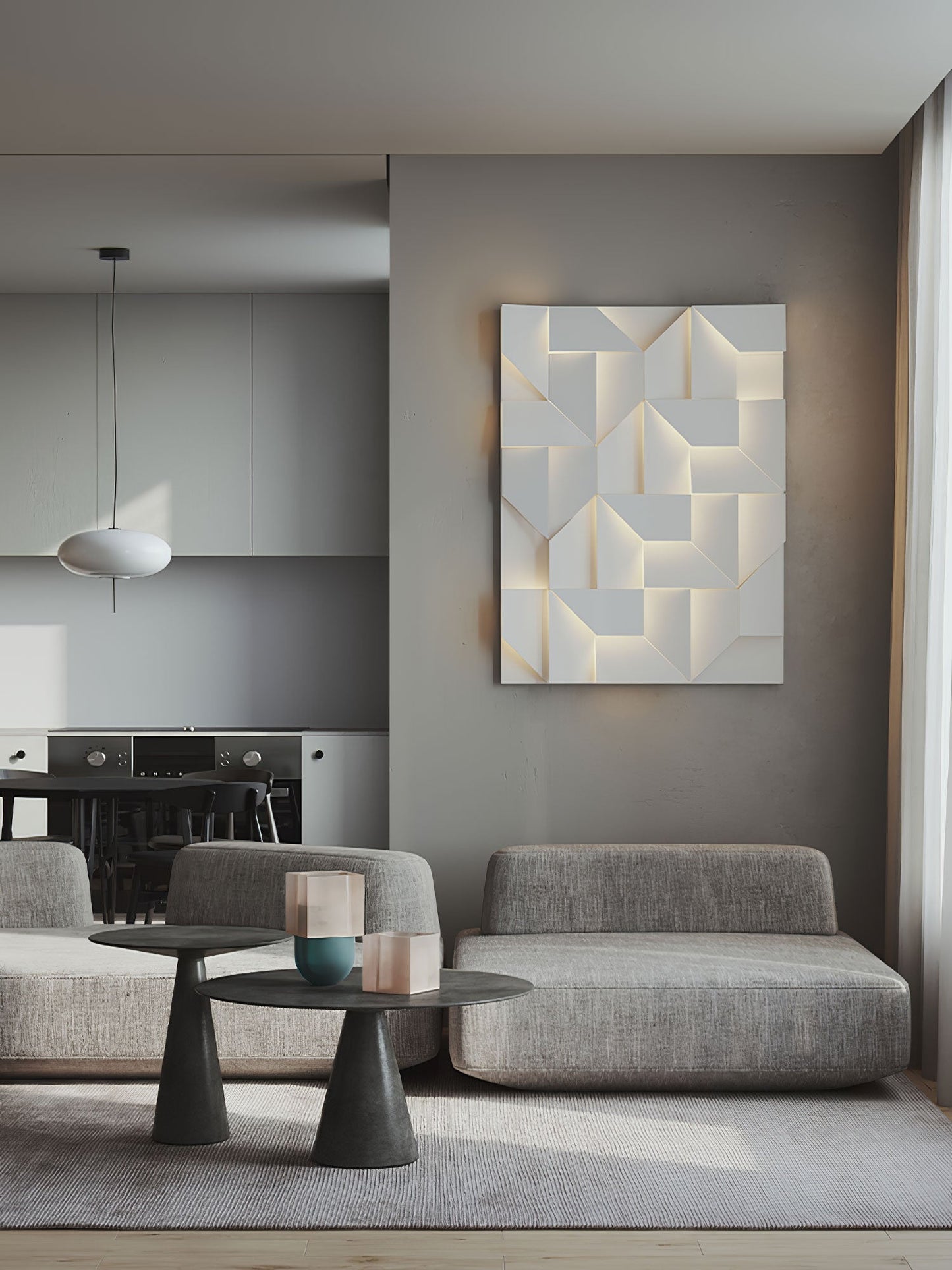 Shadows Grand Plug-in Sconce