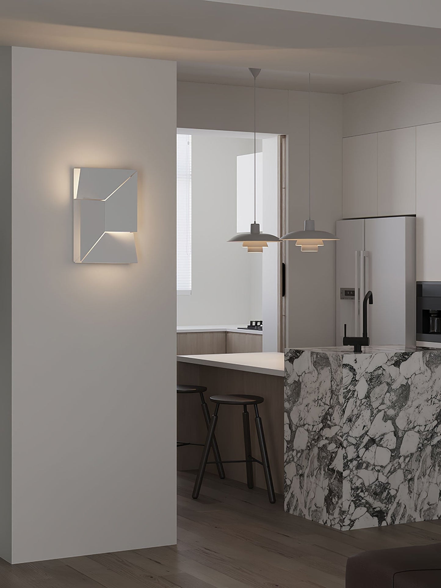 Shadows Grand Plug-in Sconce