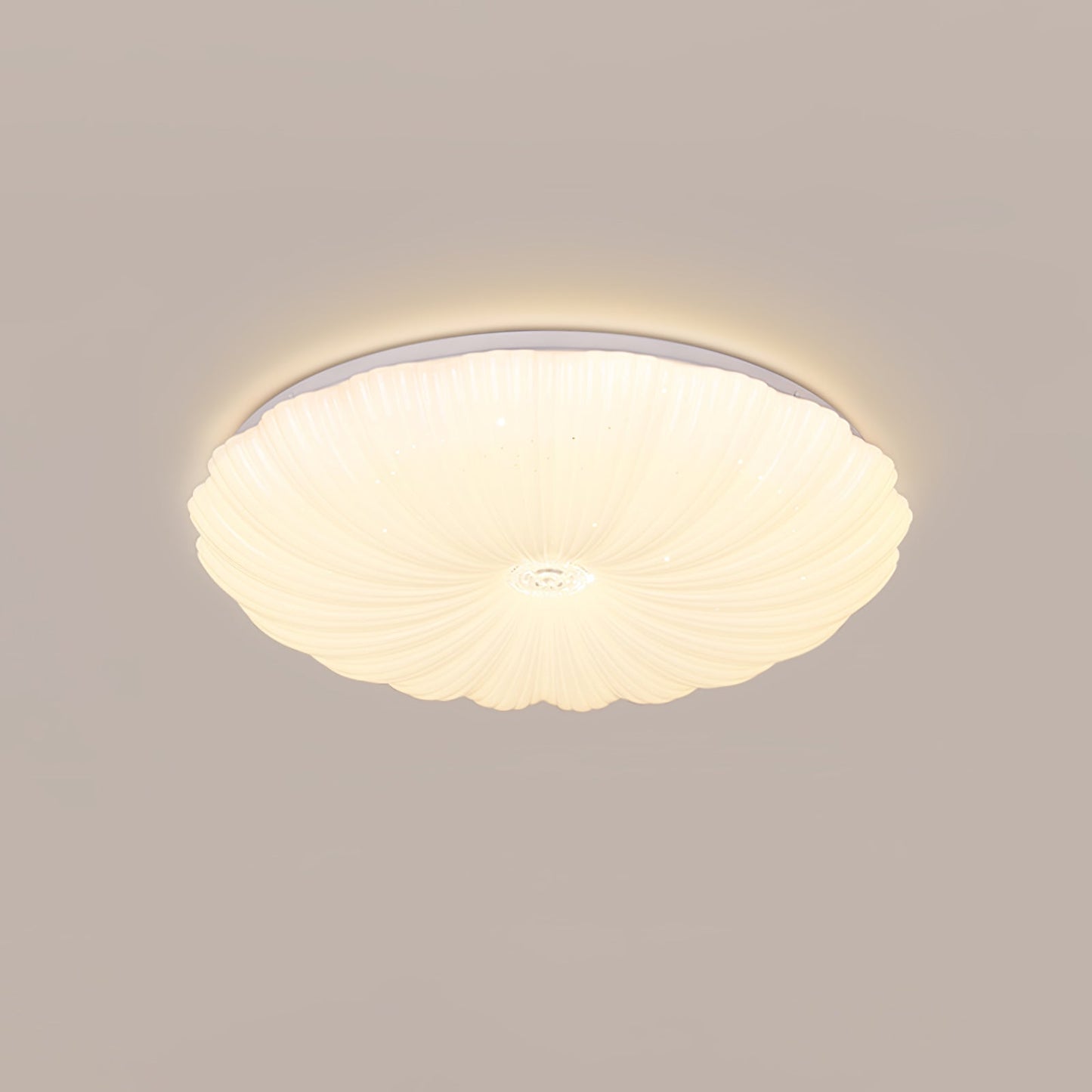 Acrylic Shell Round Ceiling Lamp