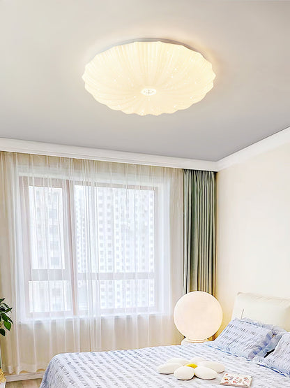 Acrylic Shell Round Ceiling Lamp