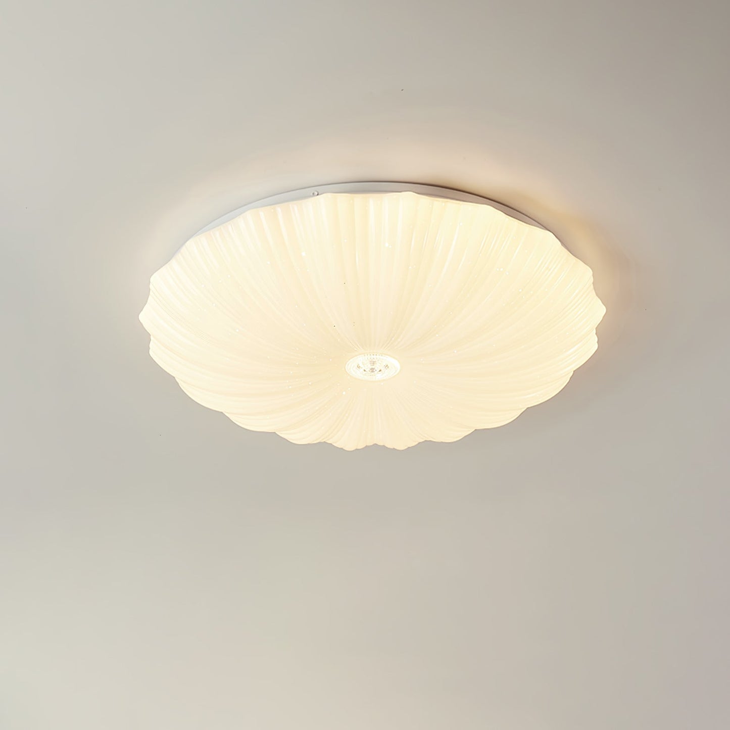 Acrylic Shell Round Ceiling Lamp