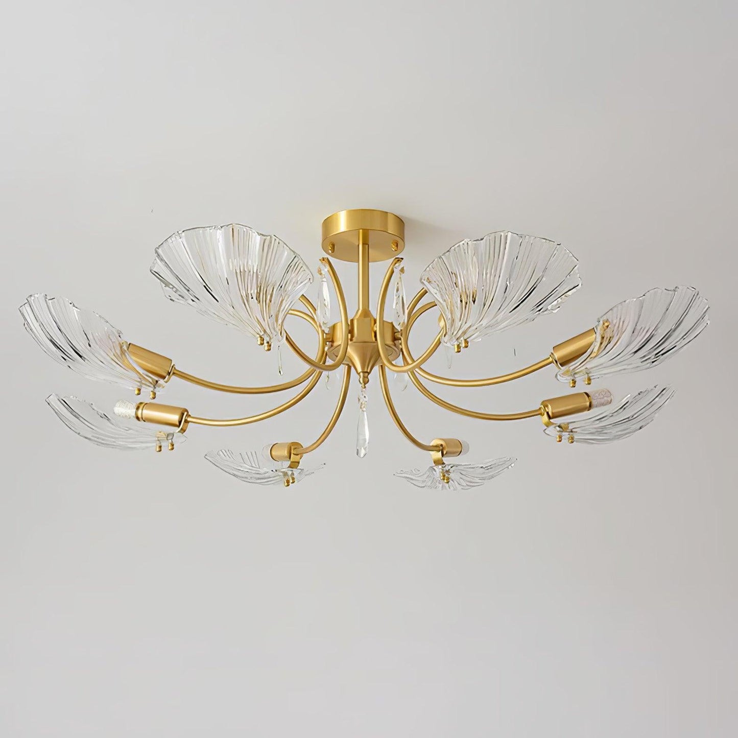 Shell Brass Ceiling-mounted light Ceiling Lamp