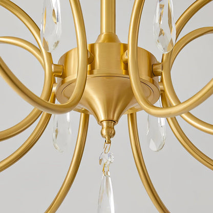 Shell Brass Ceiling-mounted light Ceiling Lamp