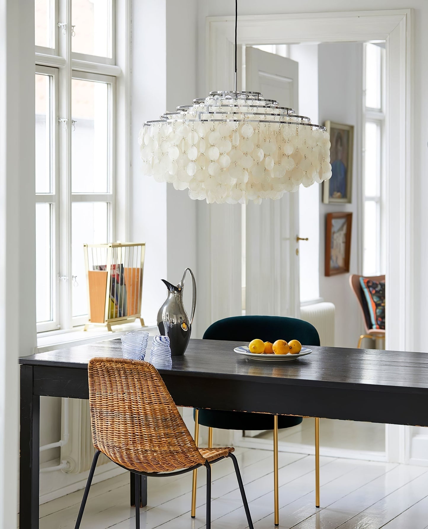 Round Shell Pendant light Chandelier