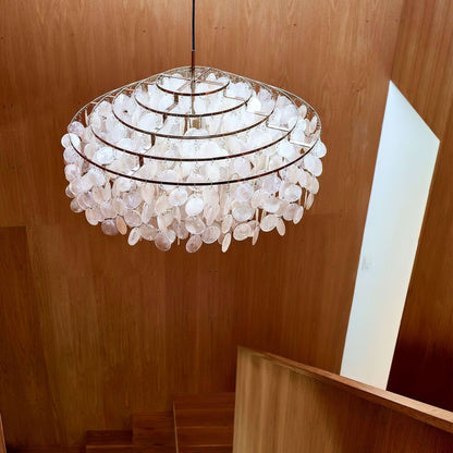 Round Shell Pendant light Chandelier