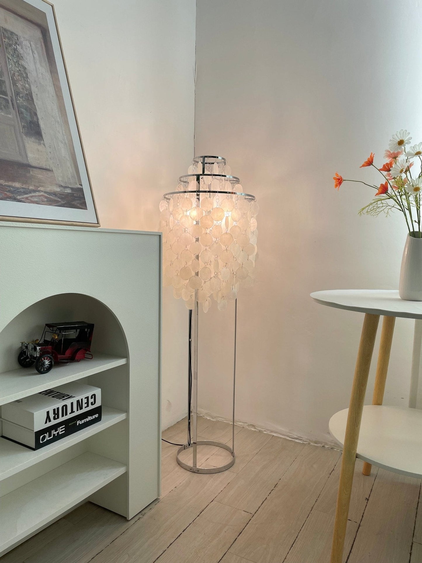 Shell Accent Lamp Floor Lamp