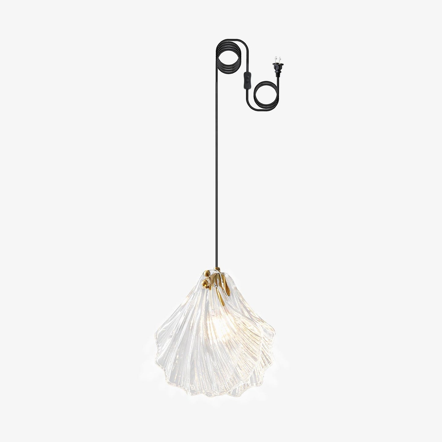 Shell Mini Ceiling light fitting Pendant Swag Light