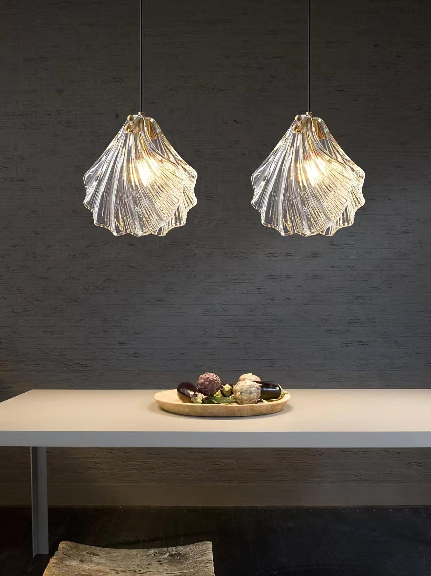 Shell Mini Ceiling light fitting Pendant Swag Light