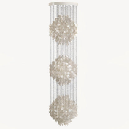 Shell Waterfall Pendant light Chandelier