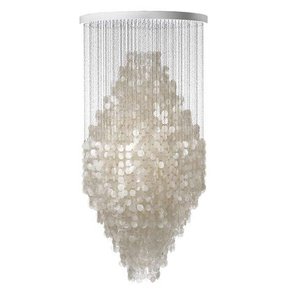 Shell Waterfall Pendant light Chandelier