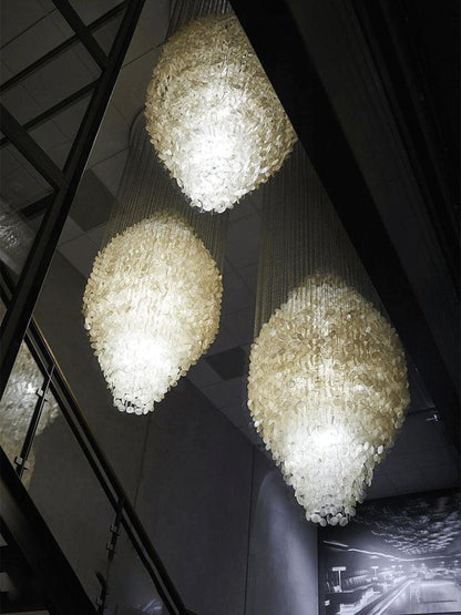 Shell Waterfall Pendant light Chandelier