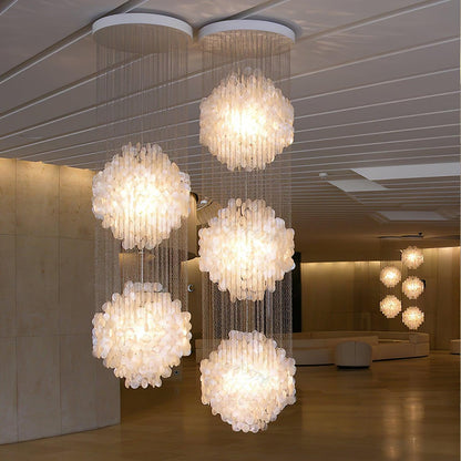 Shell Waterfall Pendant light Chandelier