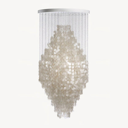 Shell Waterfall Pendant light Chandelier