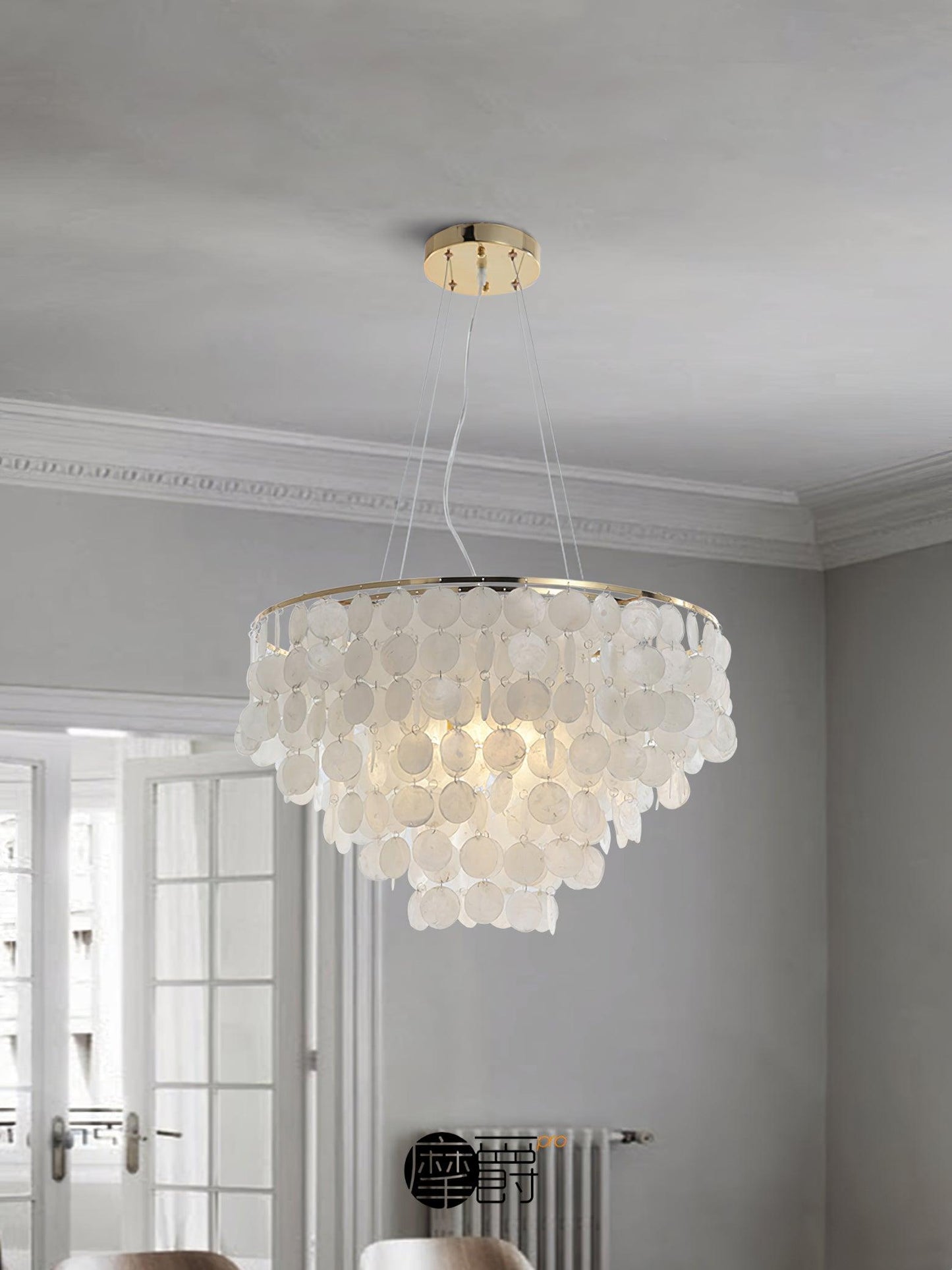 Shell Wind Chime Electrolier Chandelier