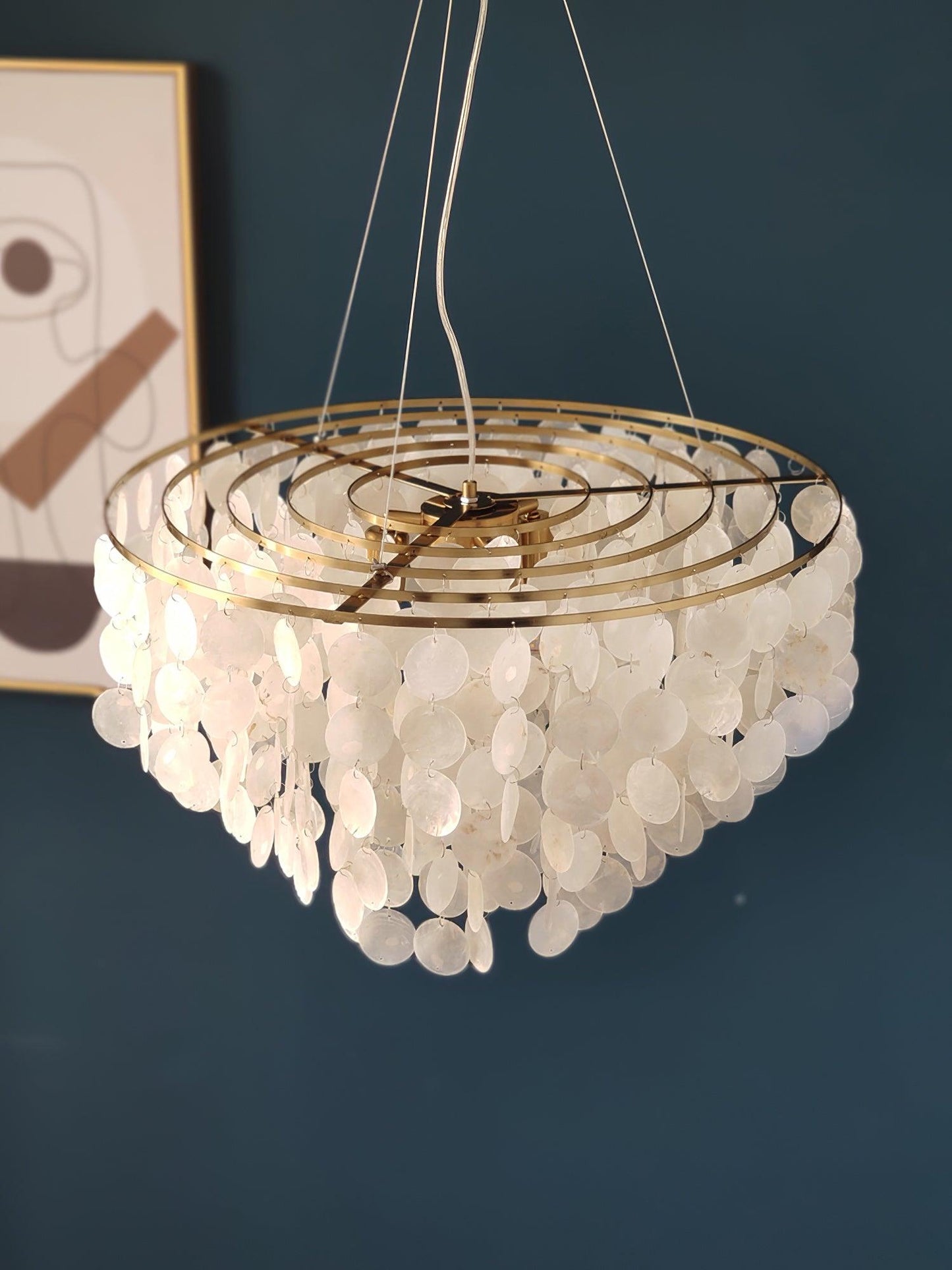 Shell Wind Chime Electrolier Chandelier