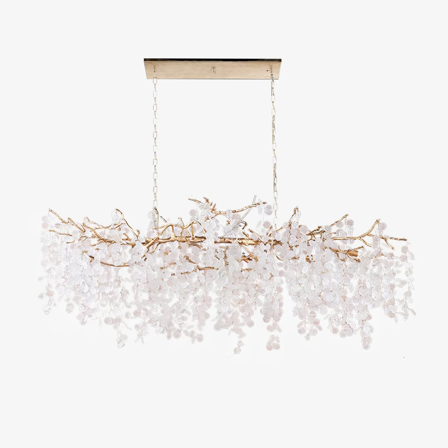 Shiro Noda Crystal Electrolier Chandelier