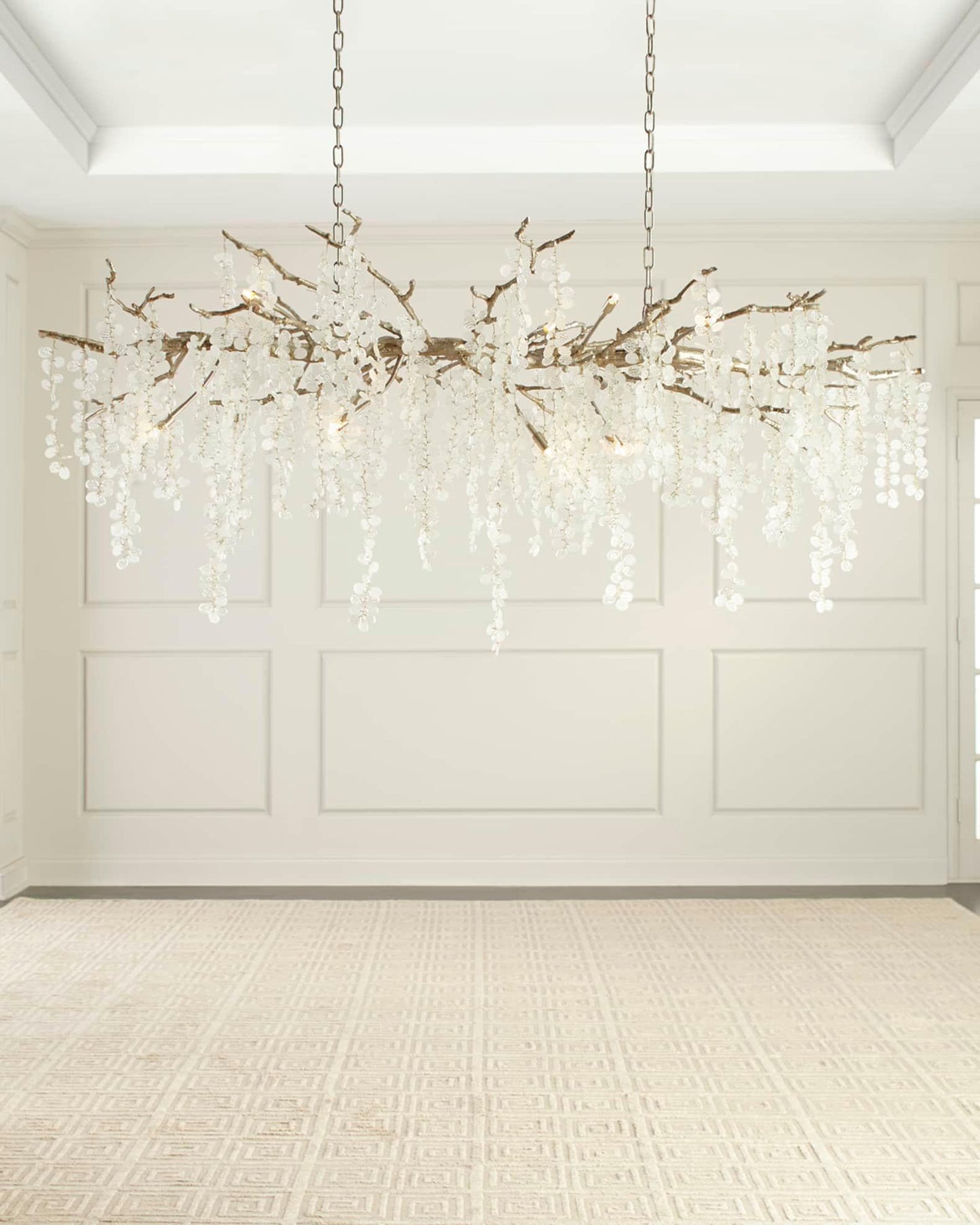 Shiro Noda Crystal Electrolier Chandelier