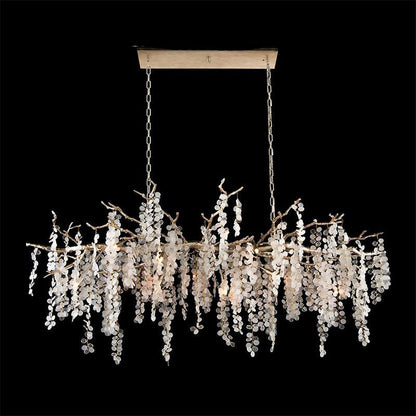 Shiro Noda Crystal Electrolier Chandelier