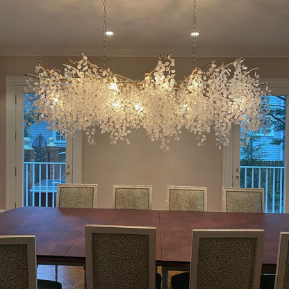 Shiro Noda Crystal Electrolier Chandelier