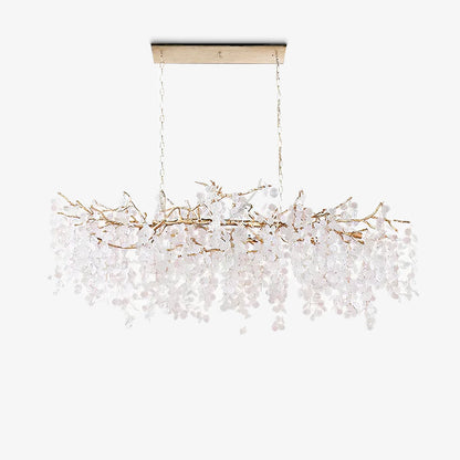 Shiro Noda Crystal Electrolier Chandelier