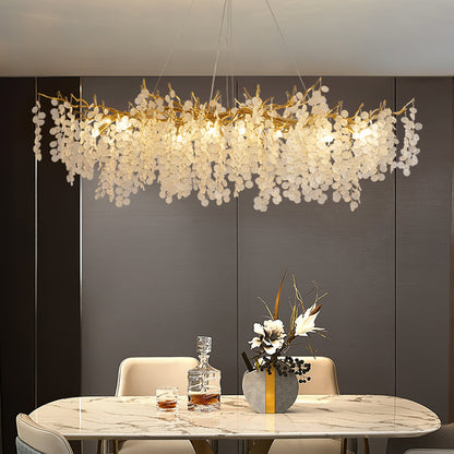 Shiro Noda Crystal Electrolier Chandelier