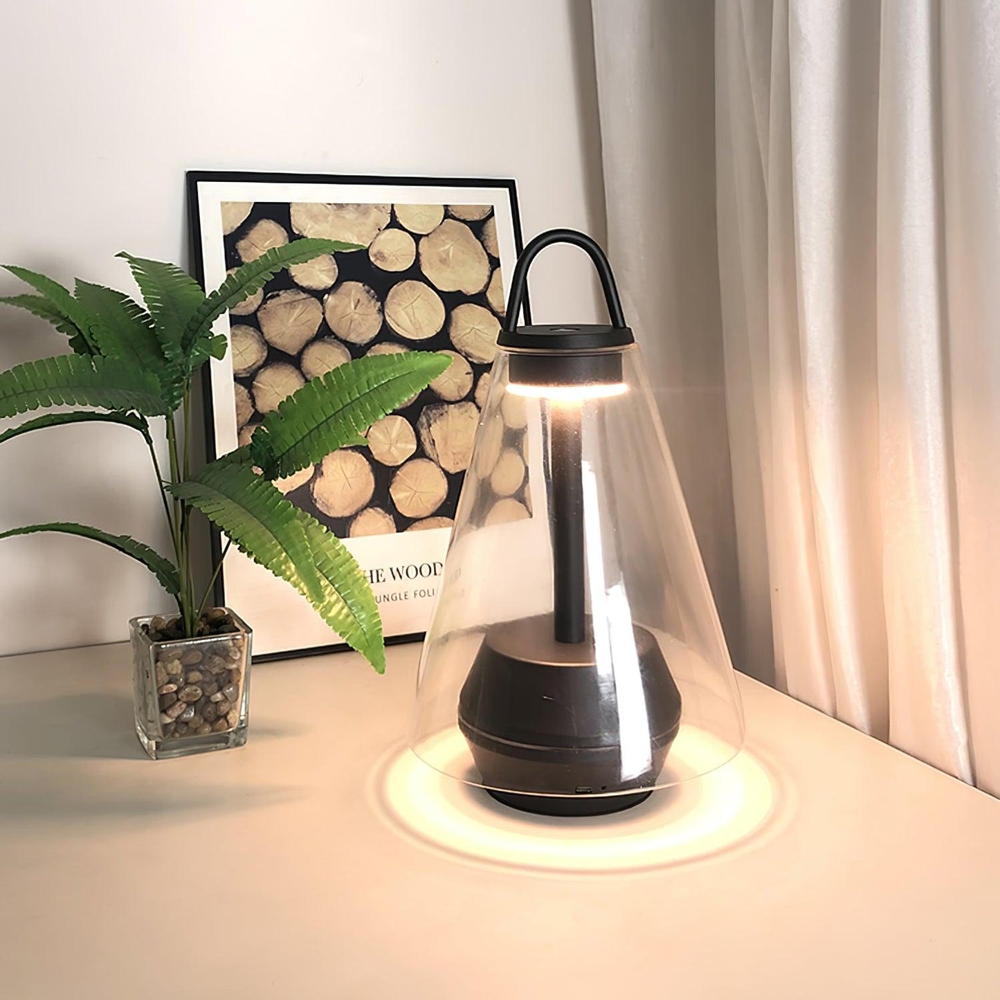 Shuttle Built-in Battery Side table lamp Table Lamp