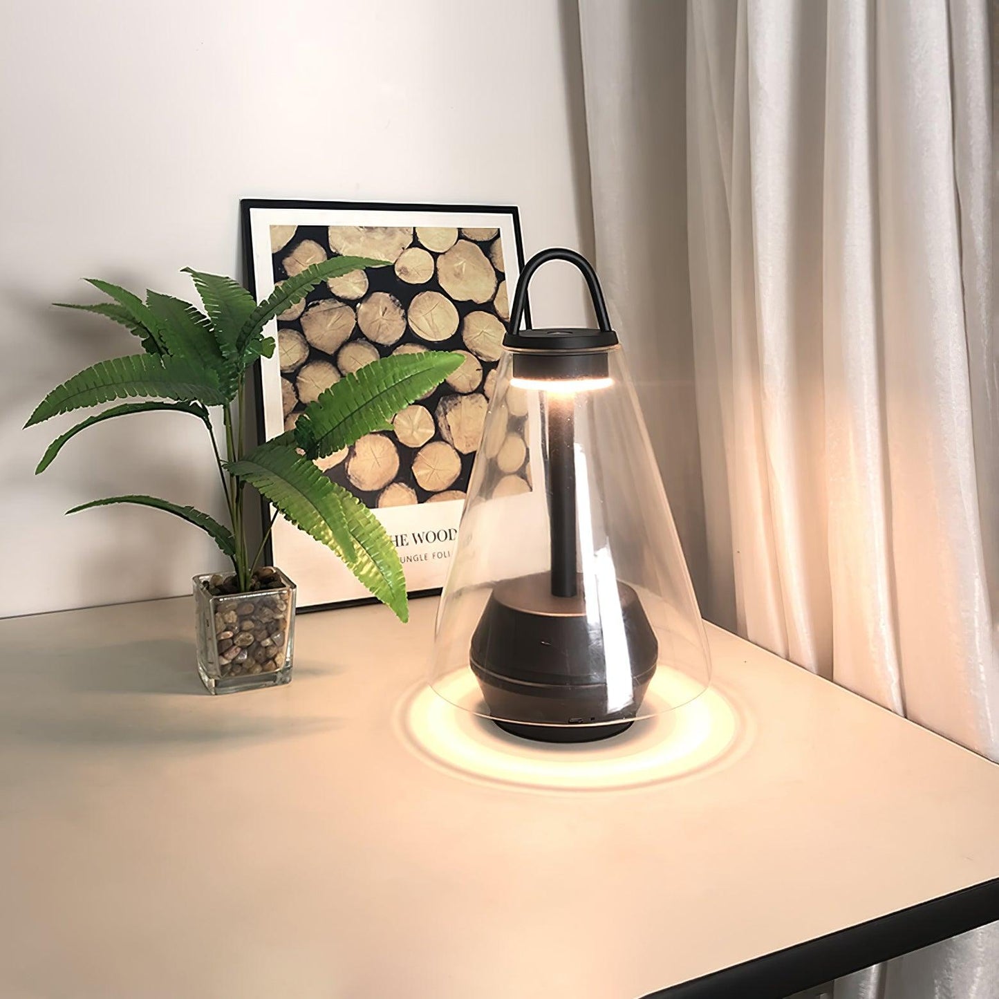 Shuttle Built-in Battery Side table lamp Table Lamp