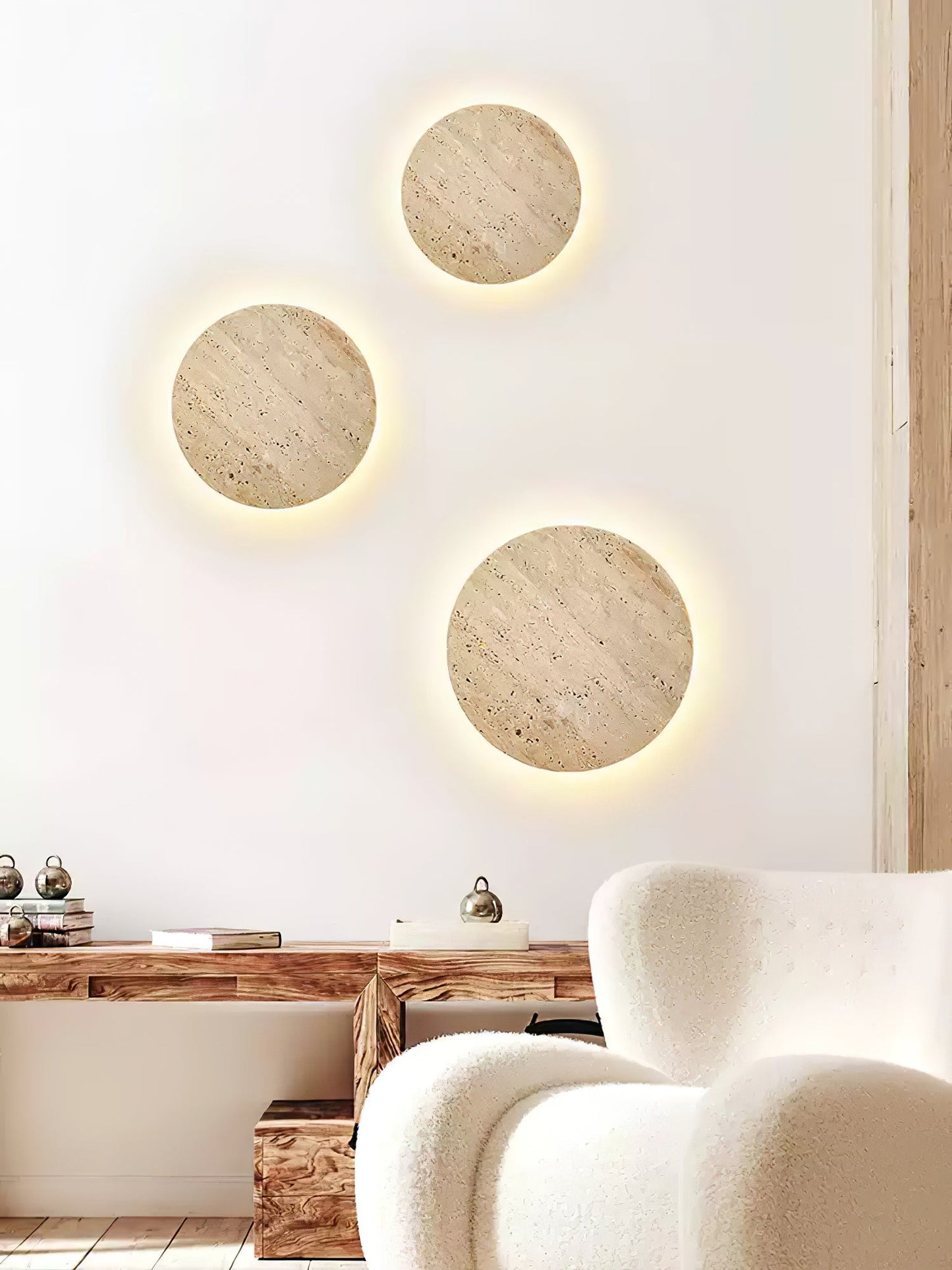 Siena Travertine Wall Light