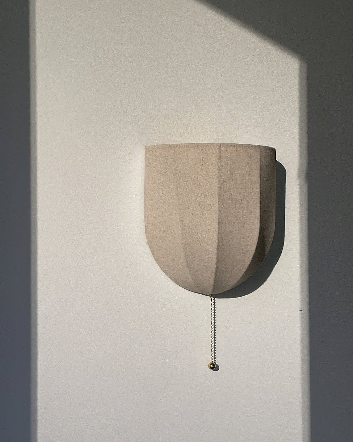 Sienna Linen Wall light fixture Wall Sconce