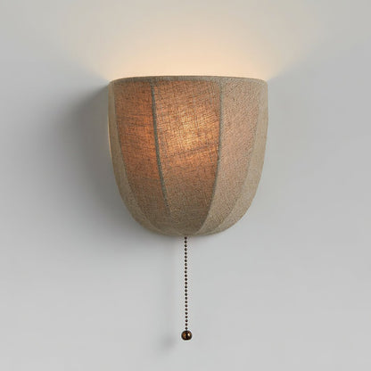 Sienna Linen Wall light fixture Wall Sconce