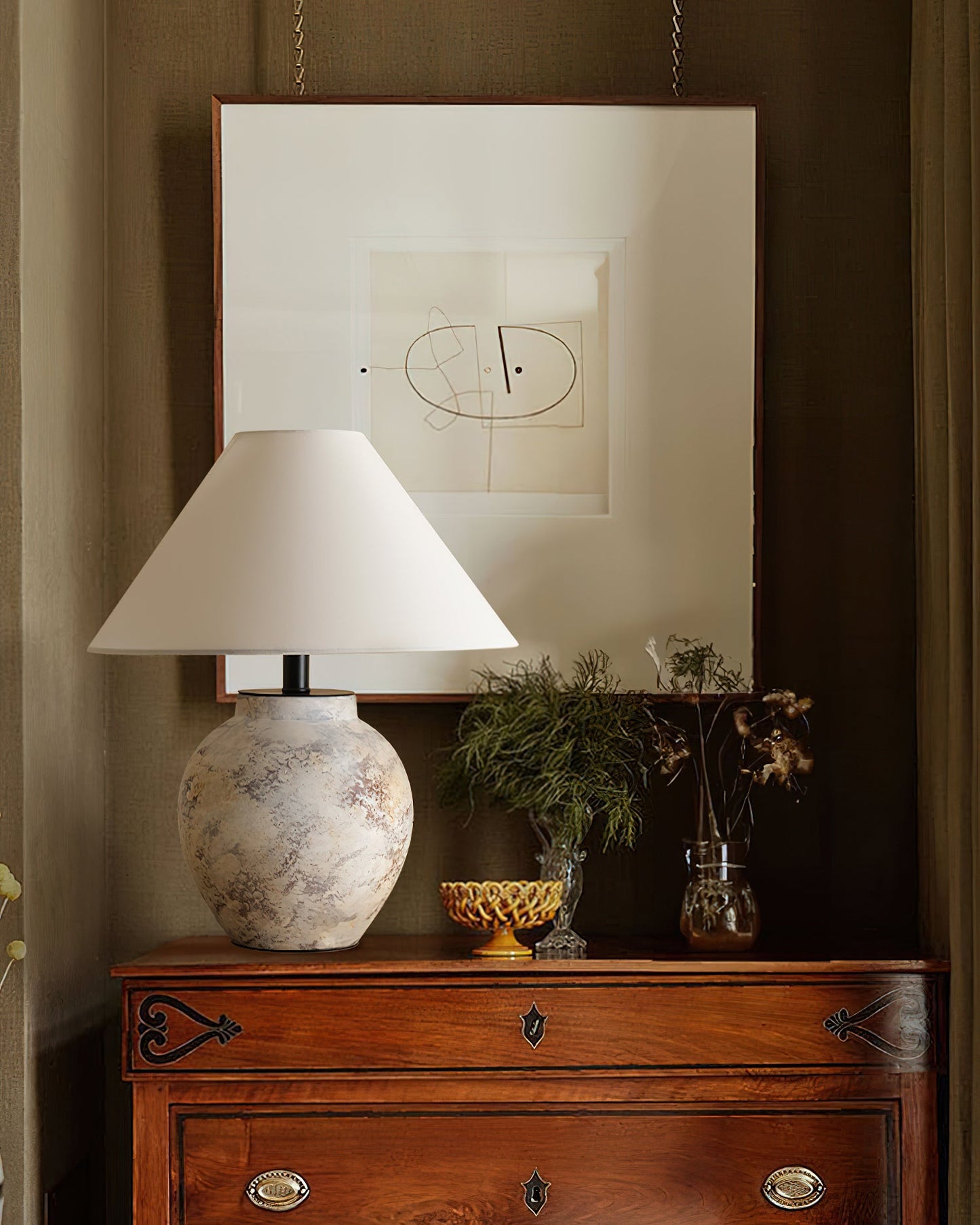 Sierra Clay Work lamp Table Lamp