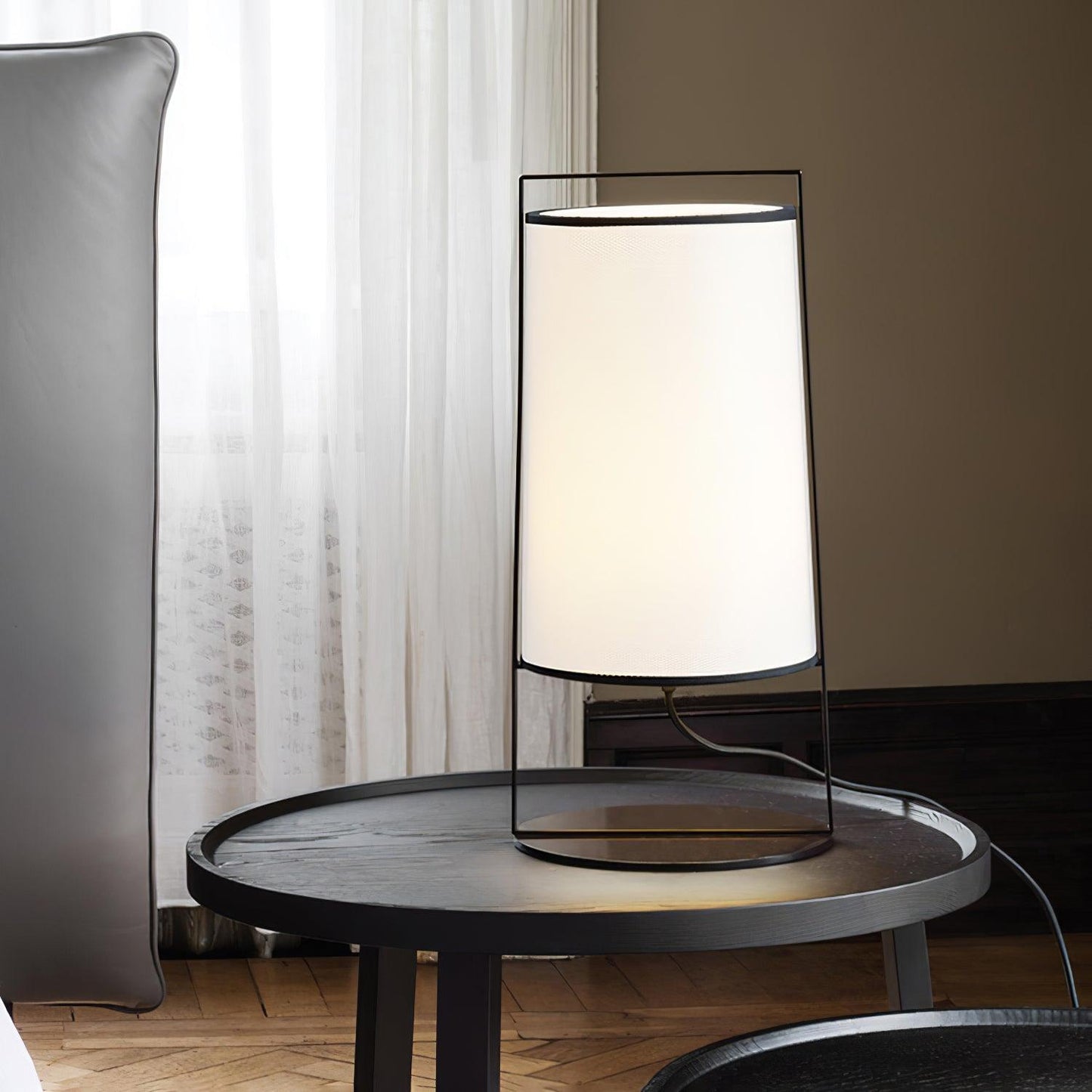 Silhouette Textile Floor-mounted Lamp Floor Lamp